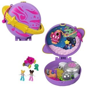 Polly Pocket Saturn Space Explorer Compact        kids girls dolls doll toy toys